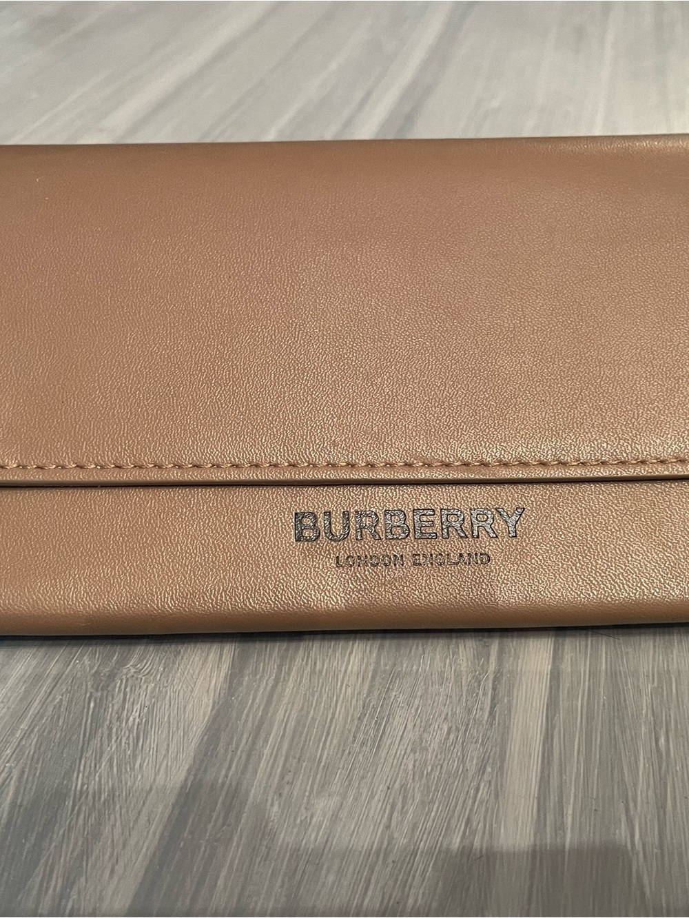 Burberry Tan Eyeglass/Sunglass Soft Sided Case